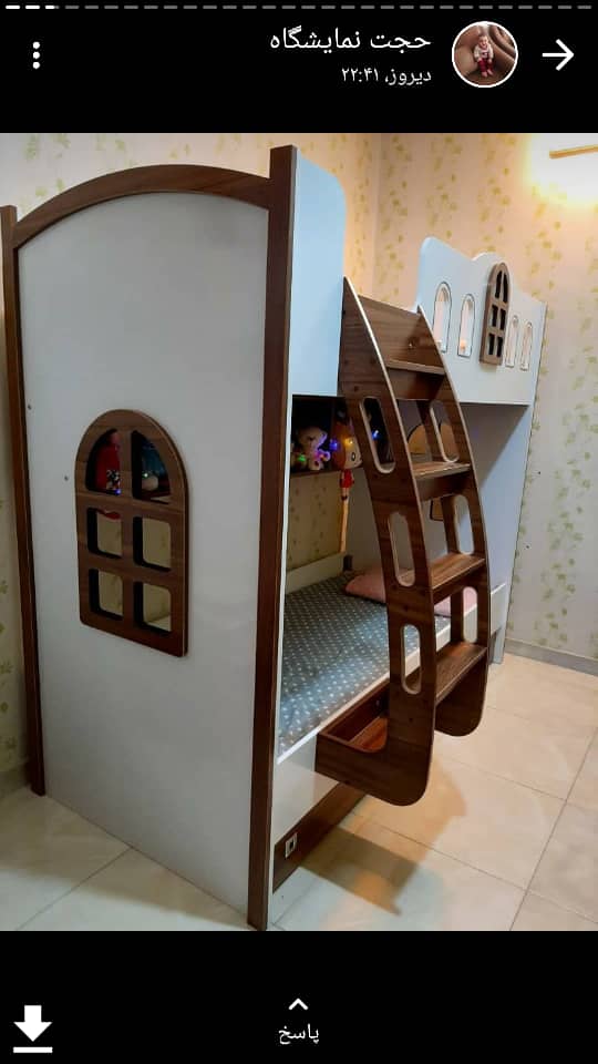 تخت دو طبقه